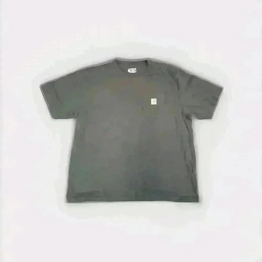 Carhartt Tee T Shirt Mens Size XL Green Short Sleeve Loose Fit Pocket Workwear